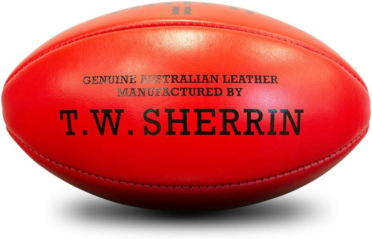 Match Leather Aussie Rule Football Size 4