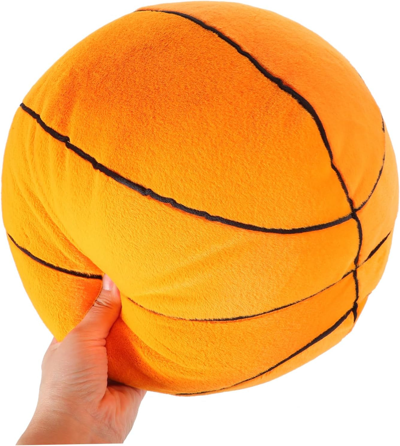 Basketball Pillow Sitting Cushion Pouf Seat Siaticease Seat Cushion Plush Pillow Tiolet Seats Pillows for Couch Bed Pillows Basketball Throw Pillows Charming Plush Sphere Pp Cotton